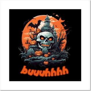 Buuhhhh-Halloween Haunt Posters and Art